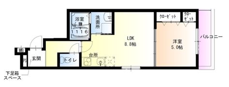フジパレス岸和田下松の間取り画像