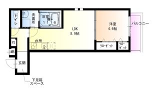 フジパレス岸和田下松の間取り画像