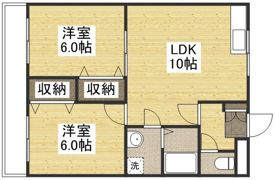 石井マンションの間取り画像
