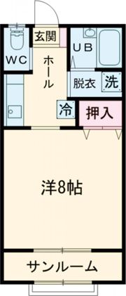 アーバんハイツAの間取り画像