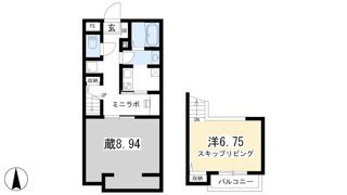アトレ太秦の間取り画像