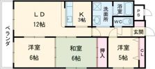Jステージ若草の間取り画像