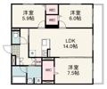 アヴェニール豊田の間取り画像