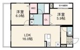 アヴェニール豊田の間取り画像