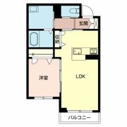 メゾンヴィアソーレAの間取り画像
