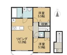 トレステーラ北浜の間取り画像