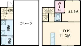 仮称）寺福童新築APの間取り画像