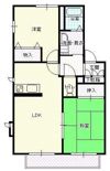 シャルルデュランD棟の間取り画像