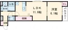 アート星田駅前の間取り画像