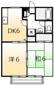 ジュネス新涯の間取り画像