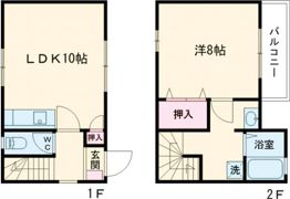 メゾンクレールFの間取り画像
