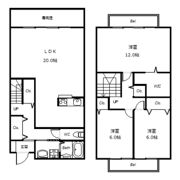 シャンドゥローズの間取り画像