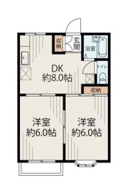 メゾン・ルピネスの間取り画像