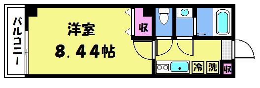 キャンバスKMの間取り画像