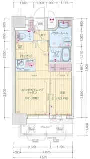 プレサンス太閤通駅前デュプルの間取り画像