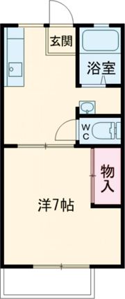 東栄ハイツ Aの間取り画像