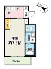 クラフト新所沢の間取り画像
