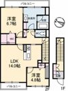 シャーメゾンガーデン松茂 B棟の間取り画像