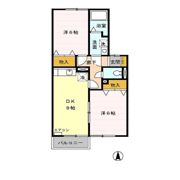 ウィルモア城東の間取り画像
