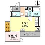 D-Sereno富士見町の間取り画像
