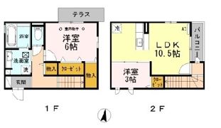 カーサビアンカの間取り画像