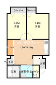 コンチネンタル砂町の間取り画像