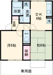 ロイヤルプラムBの間取り画像