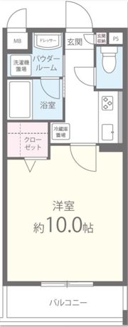 ミリアディ たかつきの間取り画像