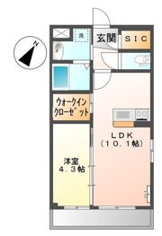 アルファ・スターの間取り画像