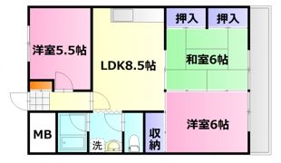 ロイヤルビューの間取り画像