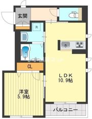 メゾン ドゥ モモの間取り画像