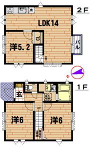 ノワールジョーヌの間取り画像