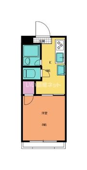 第5大分ユースコーポの間取り画像