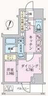 ARKMARK方南町Sta．の間取り画像