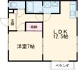 ビレッジアキの間取り画像