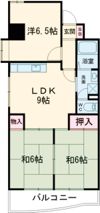 シュロス鵜の森の間取り画像