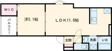 アート樟葉Ⅱの間取り画像