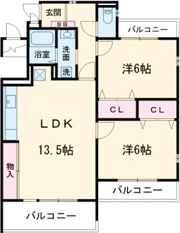 けやきハウスの間取り画像