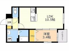 フォレストヒルズ博多の間取り画像