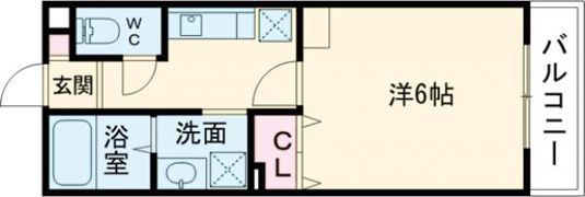バンヴィラージュの間取り画像