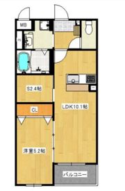 レペルEX南里の間取り画像