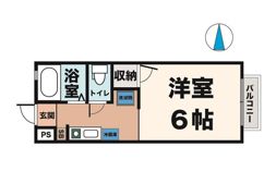 ラポールの間取り画像