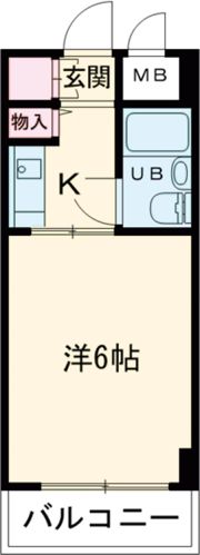 M’プラザ津田駅前の間取り画像