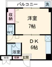 昌和鳳の間取り画像
