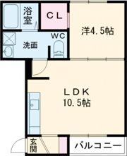 エールズ木風の間取り画像