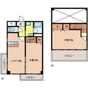 ダイヤモンドフィールドの間取り画像