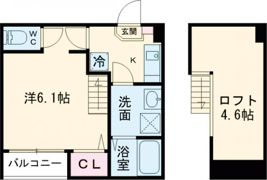 ハーモニーテラス深草東伊達町の間取り画像