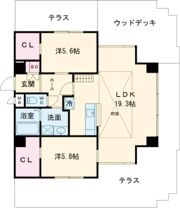 Alte Meister Nakatsuseの間取り画像