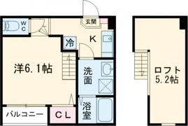 ハーモニーテラス深草東伊達町の間取り画像