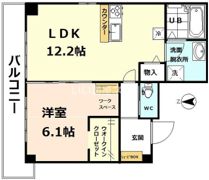 ベルシェ西町の間取り画像
